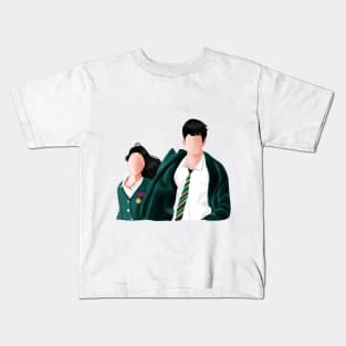 All of us are dead Drawing (Nam Ra and Soo Hyuk Kids T-Shirt